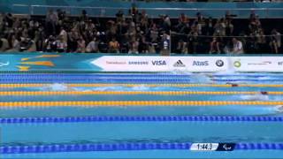 Swimming  Mens 400m Freestyle  S9 Final  London 2012 Paralympic Games [upl. by Aleuqahs]