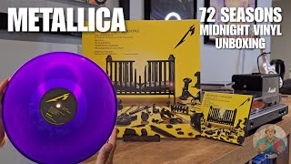 METALLICA 72 SEASONS Midnight Violet Vinyl  CD Haul [upl. by Files205]