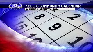 August 9 2024 Community Calendar [upl. by Orlosky]