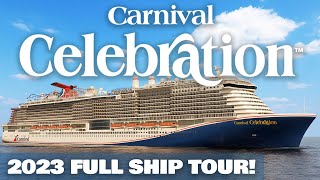 Carnival Celebration 2023 Full Cruise Ship Tour [upl. by Staten57]