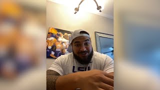 Without a Senior Bowl or NFL Combine invite DL Breiden Fehoko looks to prove he can play in the NFL [upl. by Lolanthe]