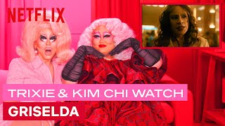 Drag Queens Trixie Mattel amp Kim Chi React to Griselda  I Like To Watch  Netflix [upl. by Erickson879]