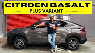 New Citroen Basalt Plus Walkaround  In English  Auto Quest [upl. by Mclain]