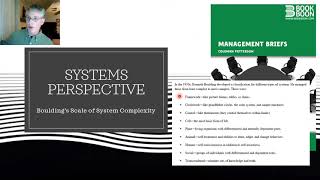 Boulding  Systems Complexity [upl. by Otreblanauj]