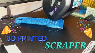 3d printed scraper [upl. by Elatan]