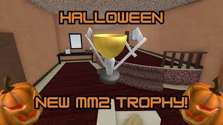 New MM2 Trophy  Halloween Roblox [upl. by Monti855]