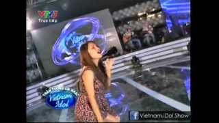 Vietnam Idol 2012 Nguyễn Hương Giang  MS5  Tình Xót Xa Thôi [upl. by Ahseek]