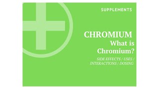 Supplements Chromium Picolinate  What is chromium  Chromium Benefits [upl. by Lladnik462]