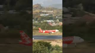 Air Asia A320 landed [upl. by Nwahsud486]