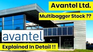 Avantel Ltd  Multibagger Stock   Explained In Detail [upl. by Vyse]