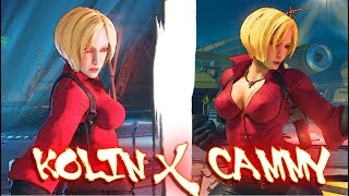 Street Fighter V PC AE mods  Kolins ADA swap CAMI [upl. by Brill453]