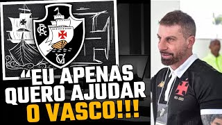 PEDRINHO apenas quer AJUDAR o VASCO [upl. by Ellenej]