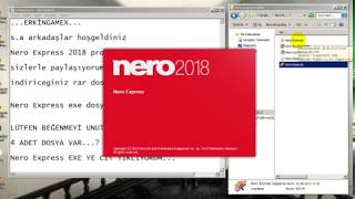 Nero Express 2018 KULANIMI  Türkçe anlatım  LIFETIME KEY  FULL KEY  KEYGEN İNDİR  License Key [upl. by Enelyaj588]