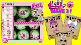 LOL Surprise Dolls SERIES 2 WAVE 2 FULL CASE The Hunt For Luxe Sugar Queen Pranksta [upl. by Rdnaskela]