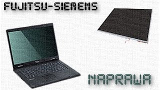 Naprawa komputera  wymiana matrycy Fujitsu Siemens [upl. by Okimat137]