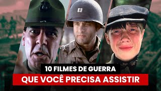 Os melhores FILMES DE GUERRA já lançados [upl. by Akinhoj]