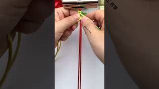 Teach you to learn the fourstrand braid in one go rope braiding tutorial handmade DIY simple [upl. by Annauj]