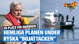 Expressen vid gränsen mot Ryssland – besöker platsen för ryska ”bojstölden” [upl. by Mott]