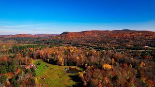 The Town of Franconia  Franconia NH  DJI Air 2s  4K [upl. by Yelsa]