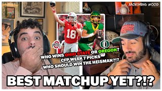 2 OSU vs 3 OREGON  College Football Week 7 Picks [upl. by Acined4]