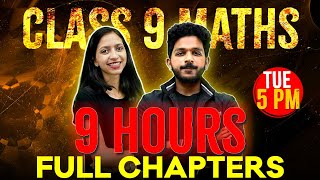 Class 9 Maths Public Exam  Full Chapters  Exam Winner [upl. by Anehsak303]