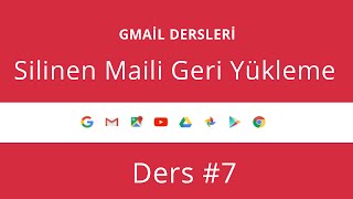 Silinen Maili Geri Yükleme  Ders 7 [upl. by Caro279]