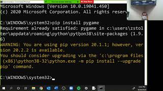 Installing Pygame and Getting Started [upl. by Ateekram]