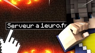 Je Teste Un Serveur Minecraft À 1€ [upl. by Ocko714]