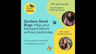 Gardens Need Bugs Help your backyard bloom without pesticides [upl. by Morna]