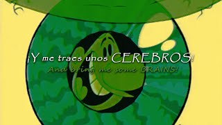 La canción de las sombrías aventuras de Billy y Mandy  Brains  Voltaire LyricsSub Español [upl. by Yelloh]