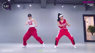 Dance Workout Natti Natasha x Becky G Ram Pam Pam MYLEE Cardio Dance Workout Dance Fitness [upl. by Yellat]