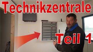 Die Technikzentrale Teil1 😱Feldverteiler und Wechselrichter 😋 Freunde des Stroms 💡 [upl. by Annayrb]