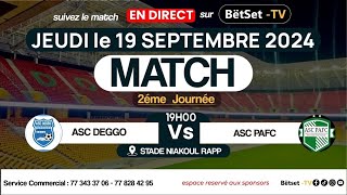 🚨 DIRECT STADE MUNICIPAL ASC DEGGO vs ASC PAFC U152ème mitemps⚡️ℹ️ [upl. by Aihtebat]