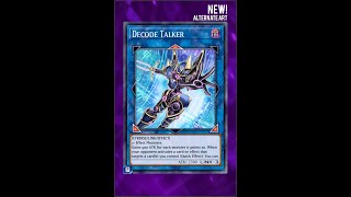 Yugioh Duel Links  Playmaker summon New Alternate Art Decode Talker [upl. by Dikmen]