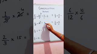 Maths  Cancellation Methods  Simple Solutions  viral trending ytshorts shorts [upl. by Taft]