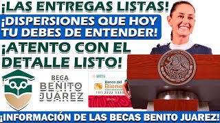 😱💵¡NO TE PIERDAS LOS CAMBIOS PARA LAS BECAS BENITO JUAREZ EN SU FECHA DE PAGO😱💵 [upl. by Lamson]