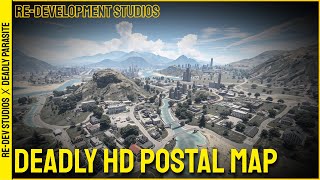 HD Postal Map Fivem Free  Atlas Map for gta 5 roleplay servers 🎮 deadlyparasitegaming [upl. by Ardnuahc866]