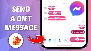 How to Send Gift Message on Messenger [upl. by Hannie108]