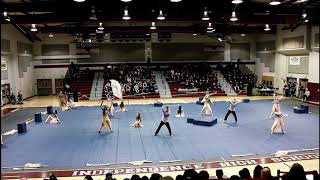 2018 IHS Varsity Winter Guard  PPAACC Show  Independence High School [upl. by Arraic]