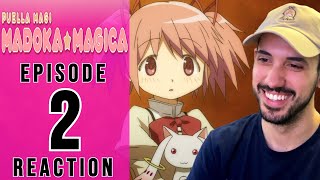 Madoka Magica Episode 2 Reaction  COST OF A WISH [upl. by Eceinart438]