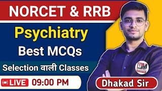 Psychiatry Complete Review MCQs  Dhakad Sir [upl. by Adnanref]