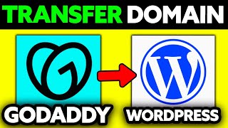 How To Transfer Domain from GoDaddy to Wordpress 2024 [upl. by Rosenwald]