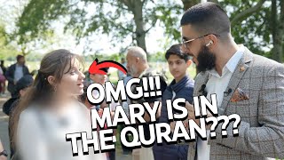 CATHOLIC WOMAN BEGINS TO UNDERSTAND ISLAM SPEAKERS CORNER WITH ALI DAWAH [upl. by Divadnoj]