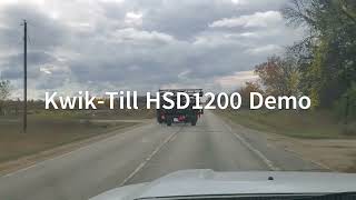 KwikTill HSD1200 High Speed Disc Demo [upl. by Anig]