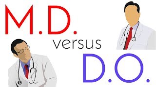 MD vs DO  Allopathic and Osteopathic Medical School Comparison [upl. by Adaurd366]