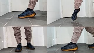 Adidas Yeezy Boost 380 Covellite on feet [upl. by Leahicm]