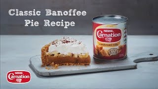 Classic Banoffee Pie Recipe [upl. by Swaine369]