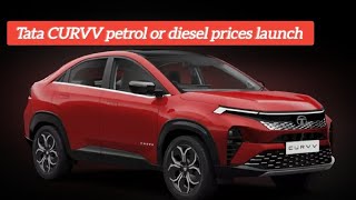 tata curvv petrol and diesel live launch [upl. by Averi]