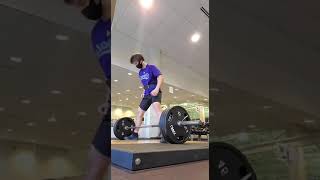 Sumo Deadlift  315 pounds 143 Kg  140 Pounds Body Weight [upl. by Ynwat69]