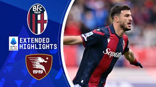 Bologna vs Salernitana Extended Highlights  Serie A  CBS Sports Golazo [upl. by Roanne]